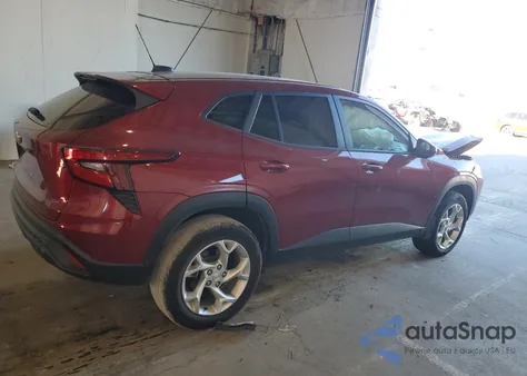 2025 Chevrolet Trax Ls из США, поврежденный, VIN KL77LFEP7SC016824
